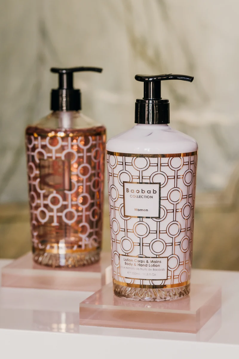 Geschenkbox „Women“: Handgel & Bodylotion (2 x 350 ml)