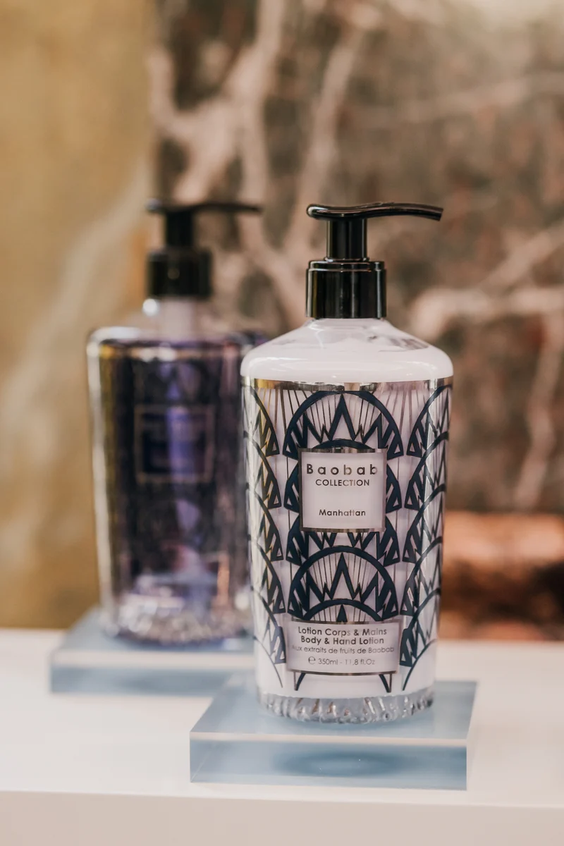 Geschenkbox „Manhattan“: Handgel & Bodylotion (2 x 350 ml)