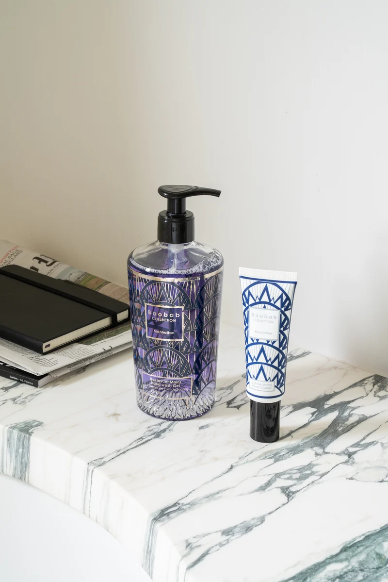 Geschenkbox „Manhattan“: Handgel & Bodylotion (2 x 350 ml)