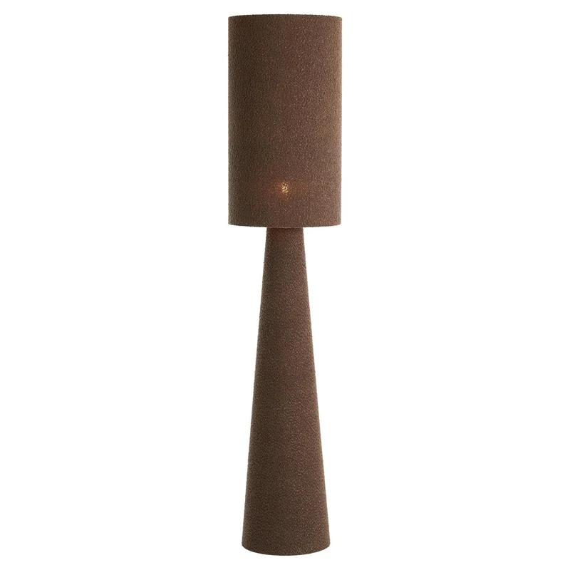 Stehleuchte MICKY Bouclé Braun Ø38x180cm