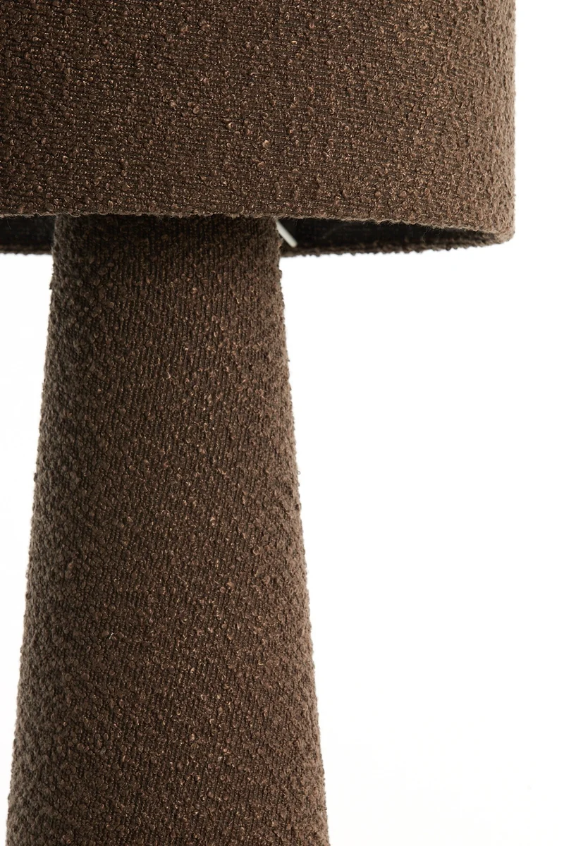 Stehleuchte MICKY Bouclé Braun Ø38x180cm