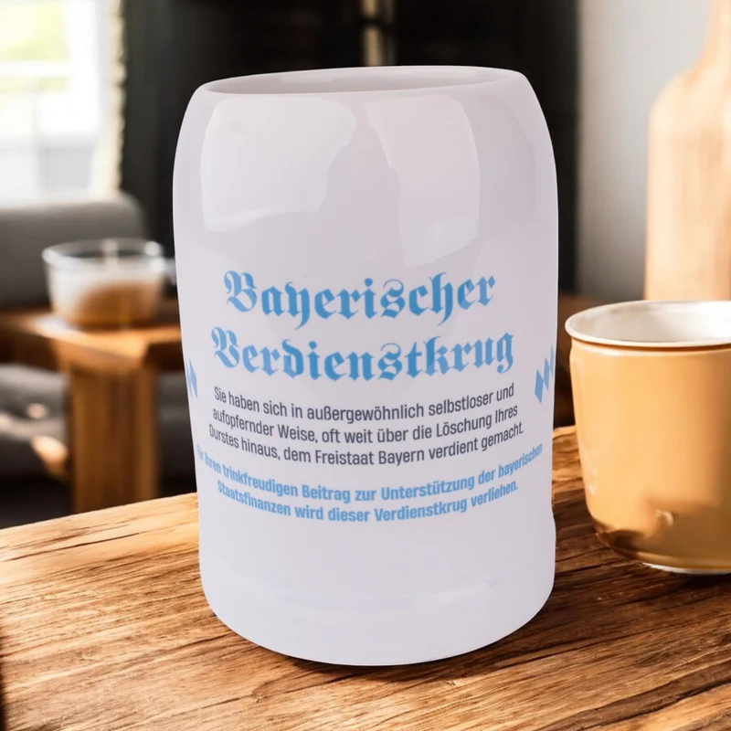 Bierkrug "Bayerischer Verdienstkrug"