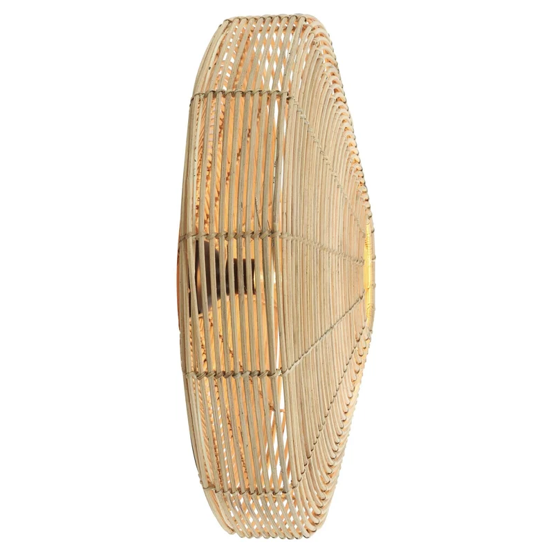 Wandleuchte MATAKA in Natur Ø60x21cm