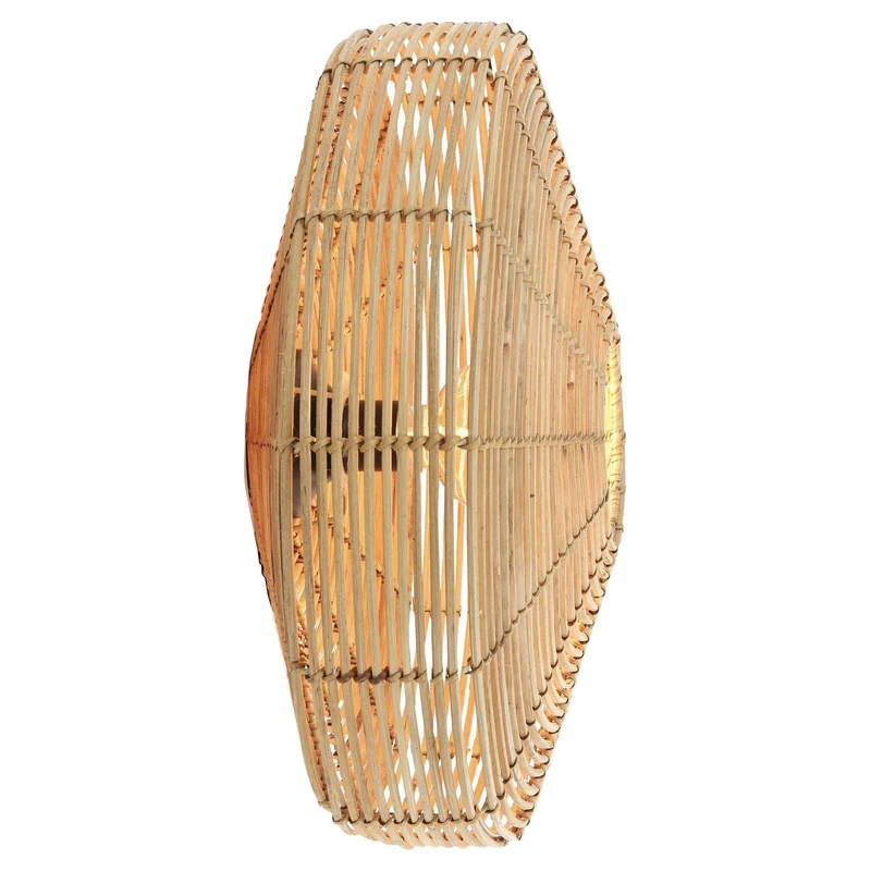 Wandleuchte MATAKA in Natur Ø51x21cm