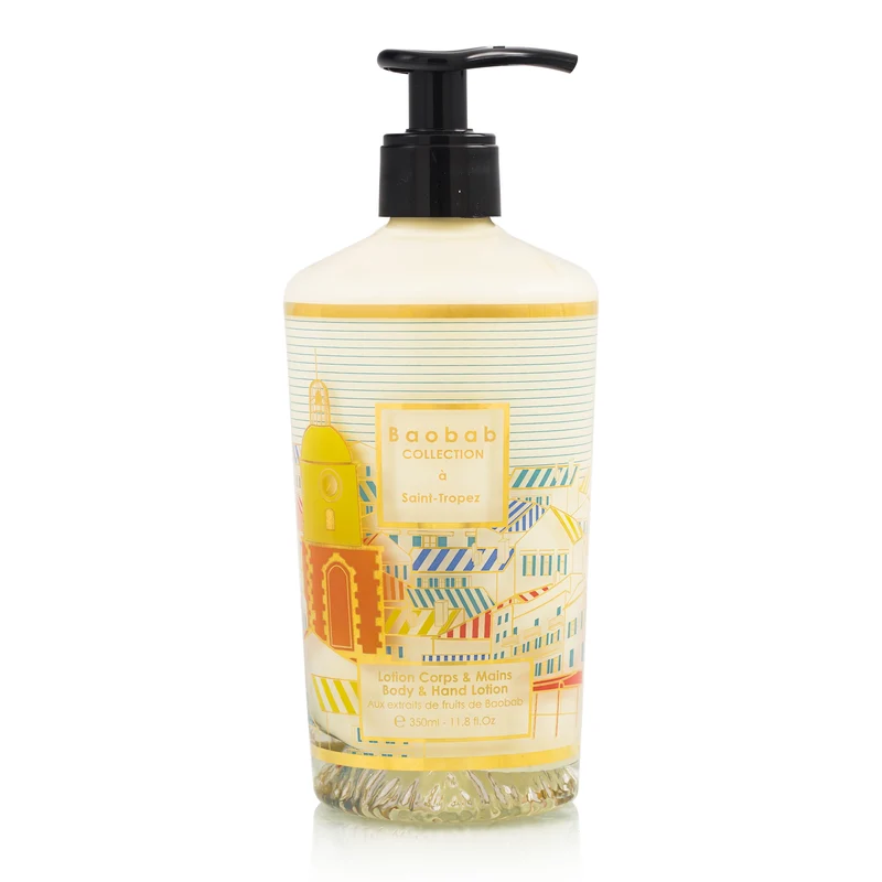 Geschenkbox "A SAINT-TROPEZ" - Lotion für Körper und Hände & Handgel