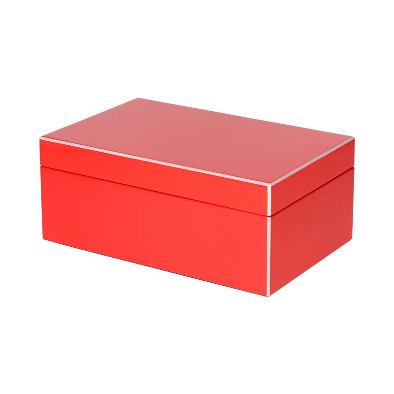 Schmuckbox TANG S in Rot 22x8,3x14cm