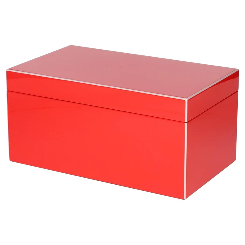 Schmuckbox TANG M in Rot 28x13x17cm