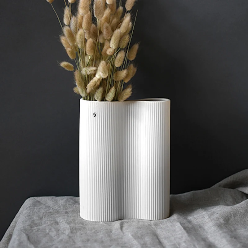 Storefactory Vase BUNN weiß