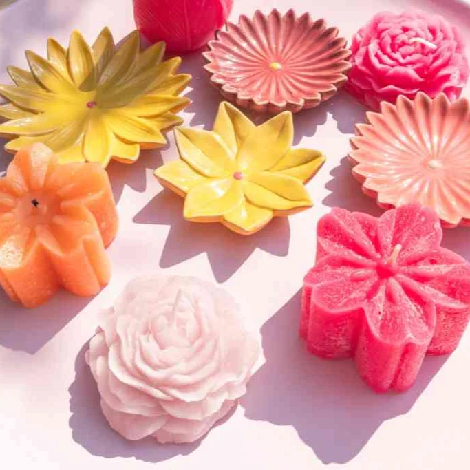 Dekoschale LOTUS Blüte rosa ca. 9 cm Kerzenteller Schmuckablage Keramik