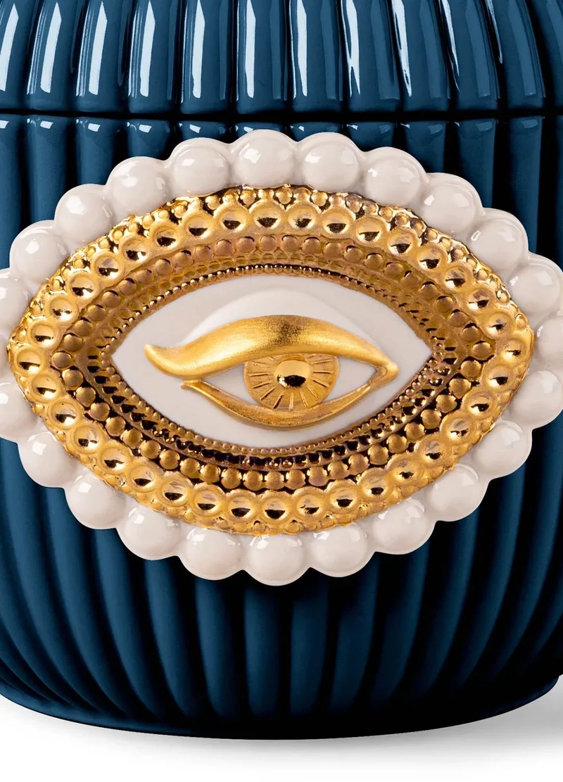 Porzellan-Schmuckbox mit LOVER’S EYES Motiv, limitierte Edition