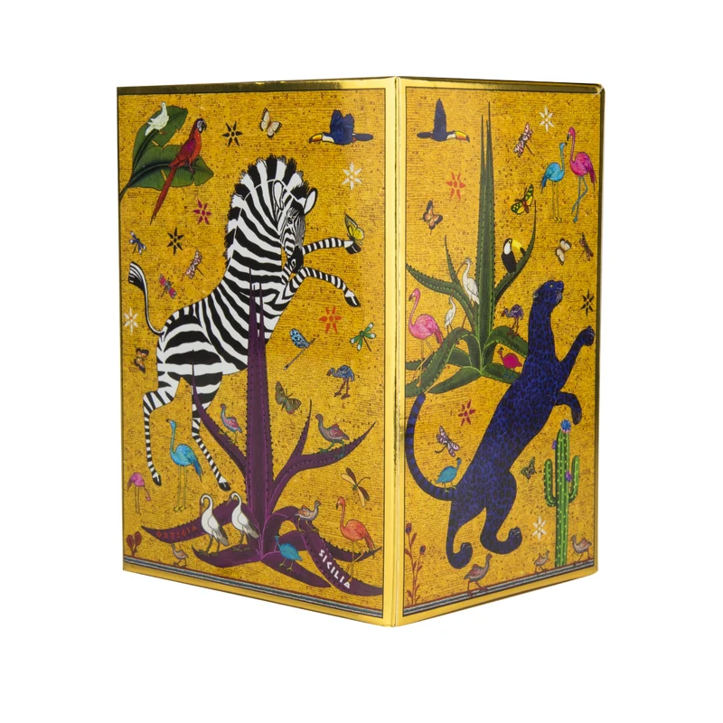 Kleine Karaffe „Jug Ceramic Sahara“ Jungle-Motiv