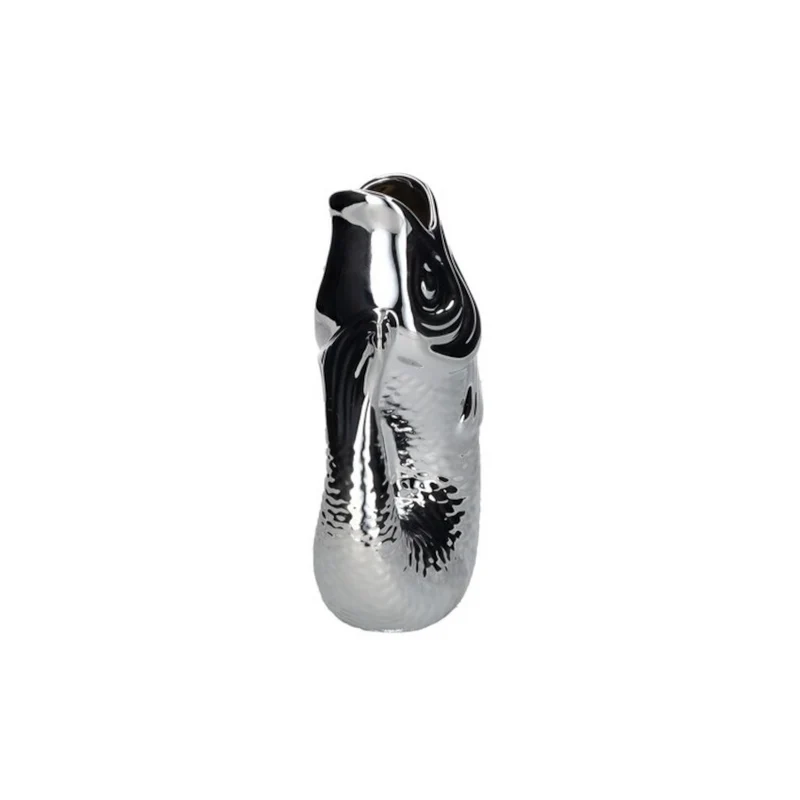Fischvase MONSIEUR CARAFON S Silber, 1,2l 16,5x25,2x9,7cm