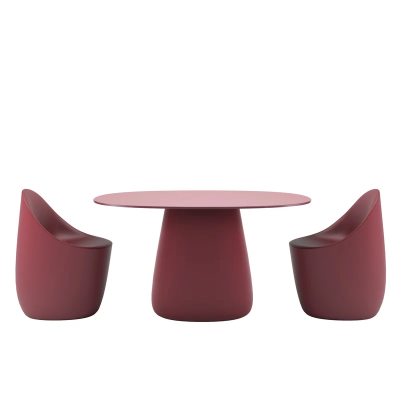 Cobble Table TOP 135, für drinnen & draußen in 3 Farben