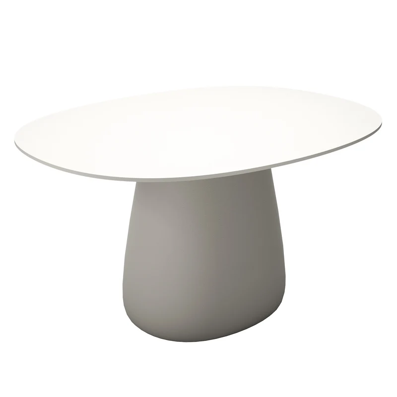 Cobble Table TOP 135, für drinnen & draußen in 3 Farben