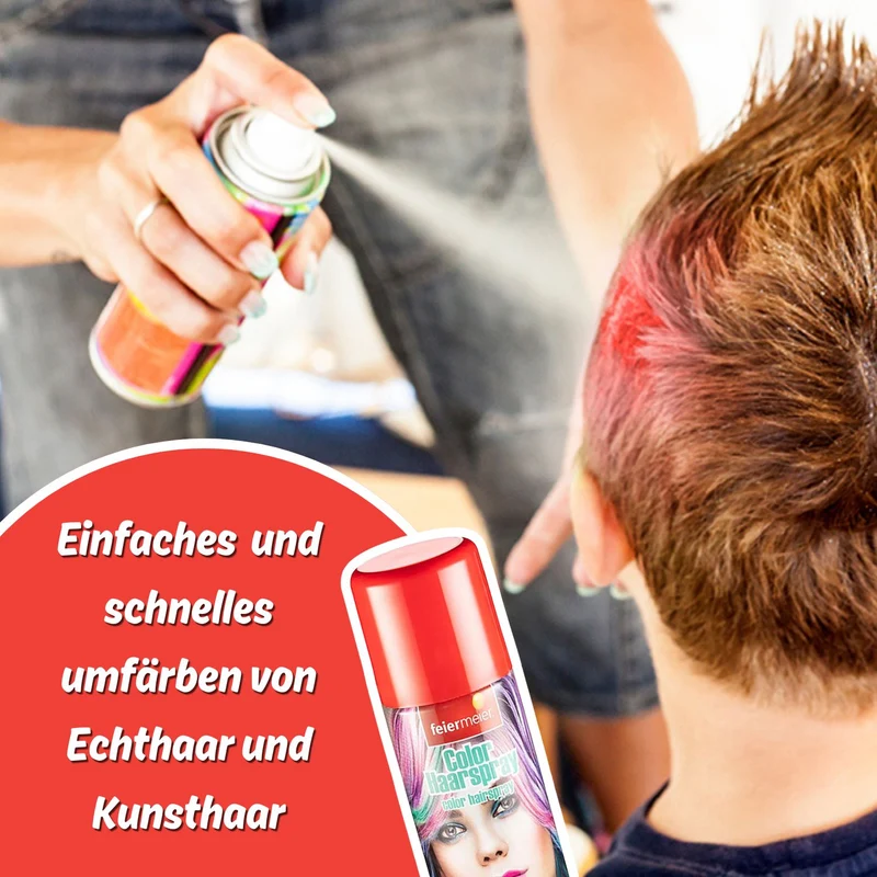 Feiermeier "Color Haarspray" 125 ml | Rot