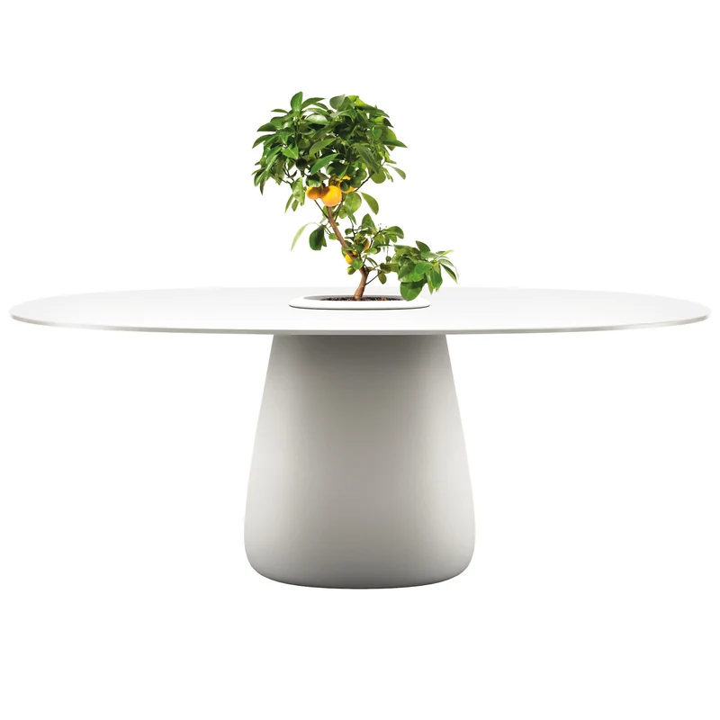 Cobble Table 190, für drinnen & draußen in 3 Farben