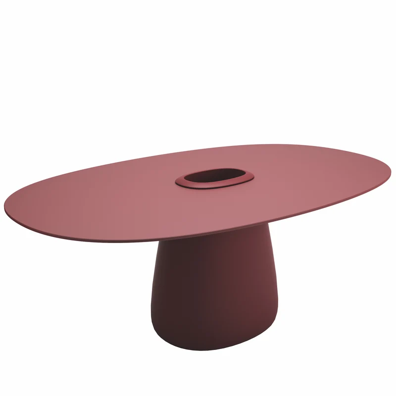 Cobble Table 190, für drinnen & draußen in 3 Farben
