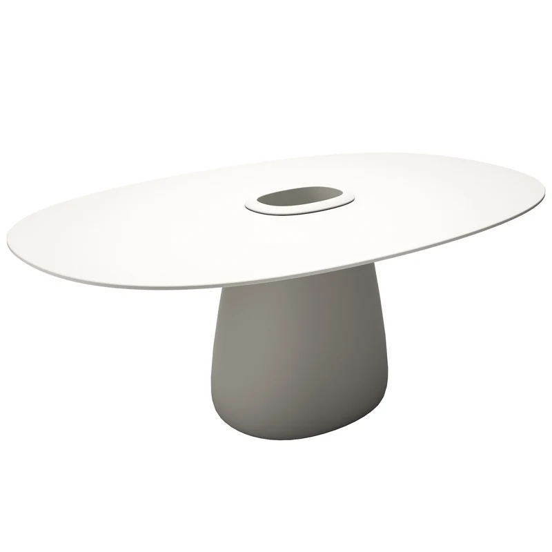 Cobble Table 190, für drinnen & draußen in 3 Farben