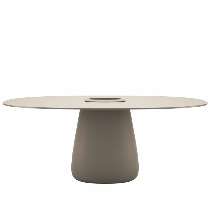 Cobble Table 190, für drinnen & draußen in 3 Farben