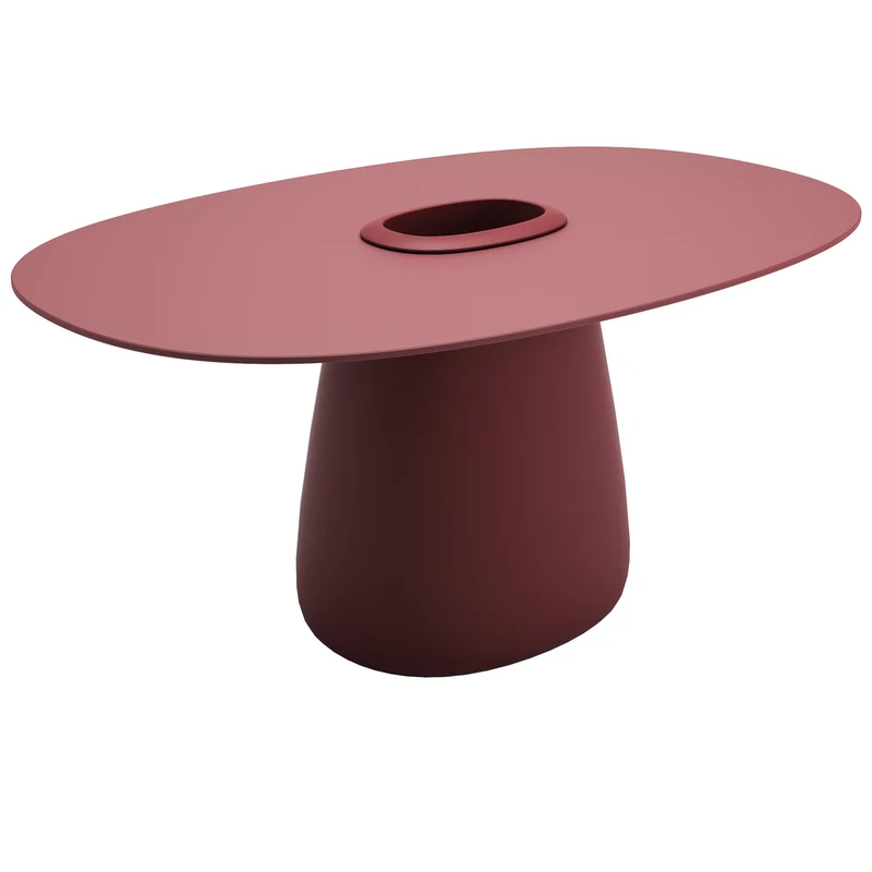 Cobble Table 160, für drinnen & draußen in 3 Farben