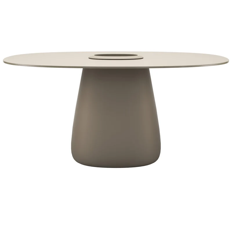 Cobble Table 160, für drinnen & draußen in 3 Farben
