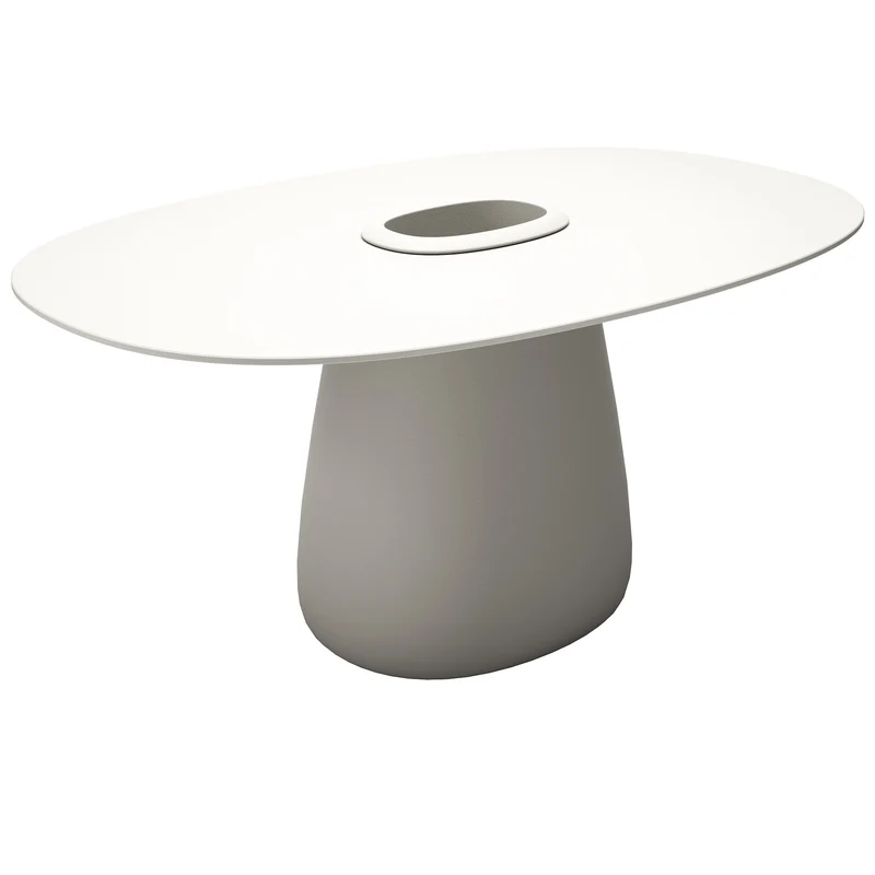 Cobble Table 160, für drinnen & draußen in 3 Farben