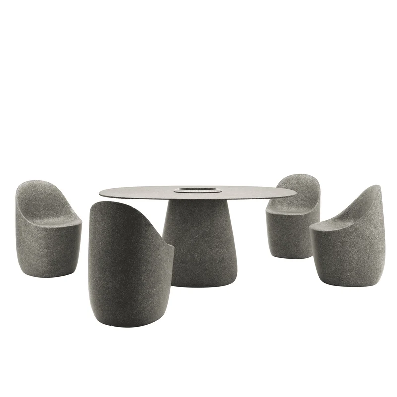 Cobble Chair – Designstuhl für drinnen & draußen - in 4 Farben