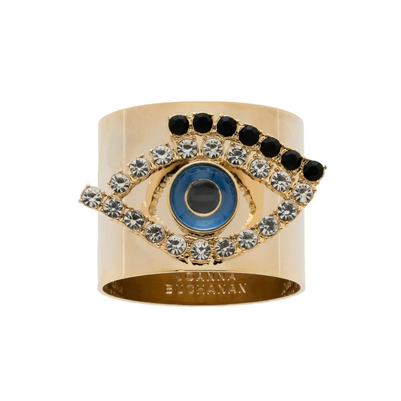 Serviettenringe "Evil Eye" – 2er-Set