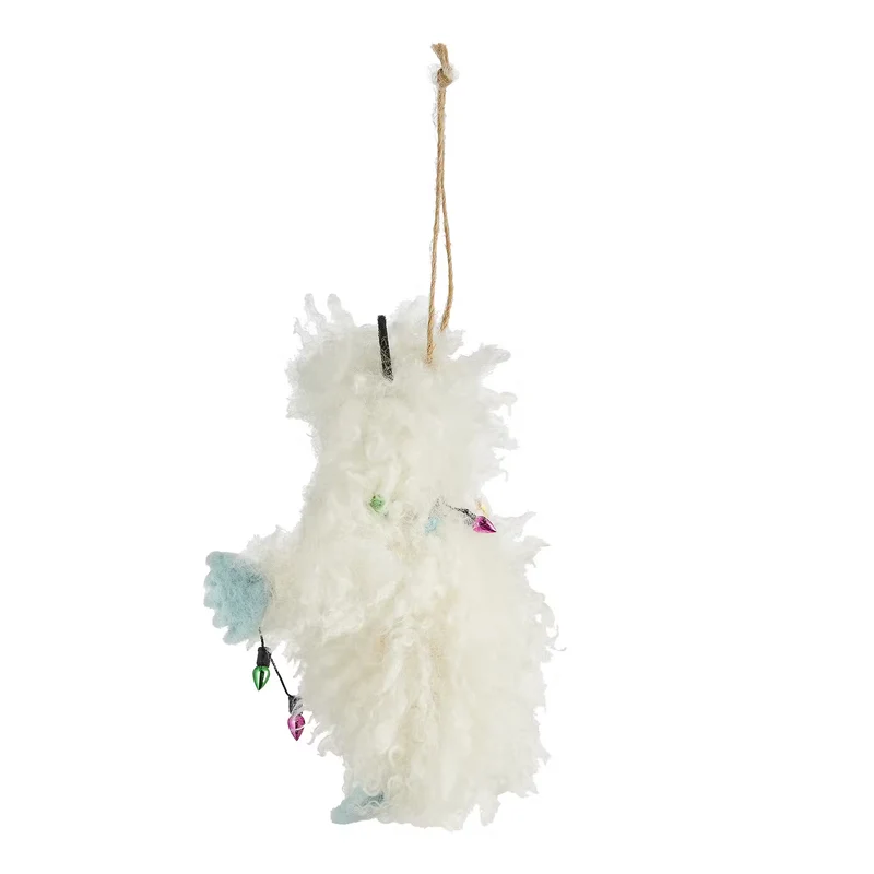 HANG ON Baumhänger Yeti mit Lichtern