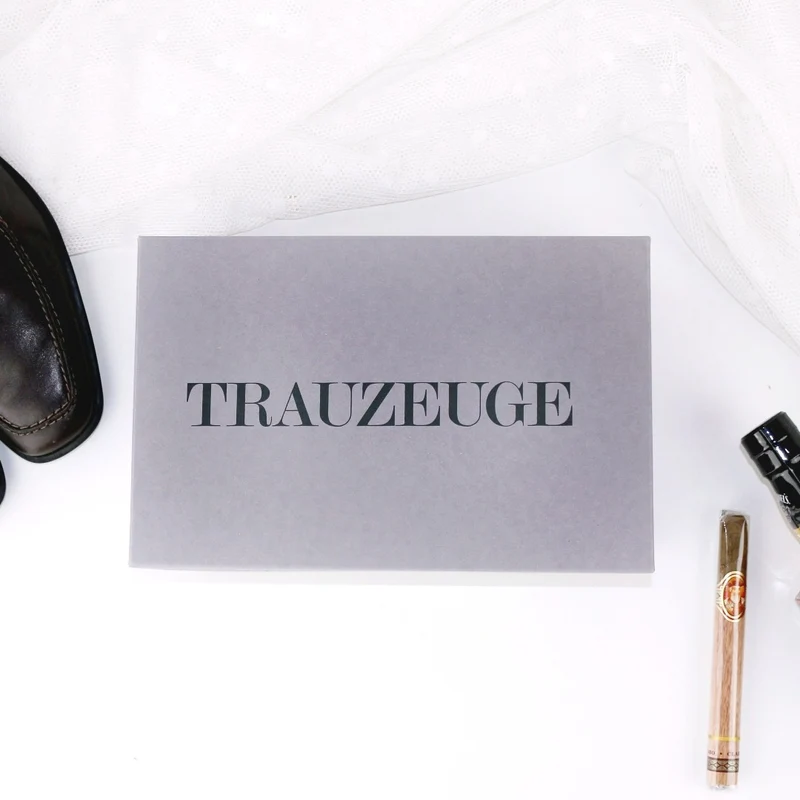 Geschenkbox Trauzeuge