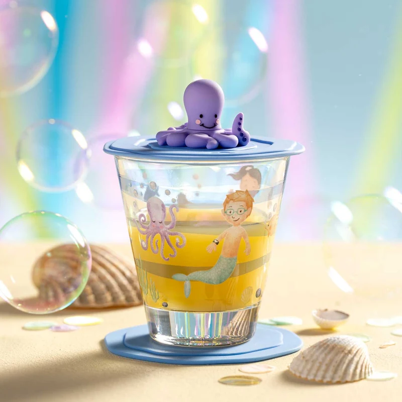 Trinkset BAMBINI AVVENTURA 3-teilig 215 ml Meer