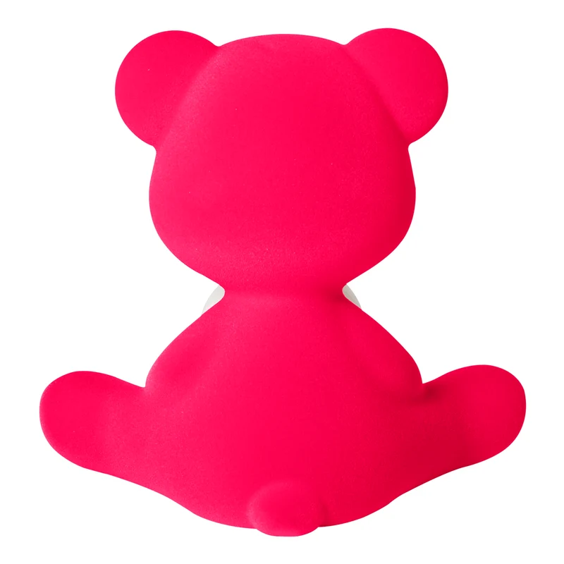 LED-Tischleuchte TEDDY GIRL VELVET fuchsia