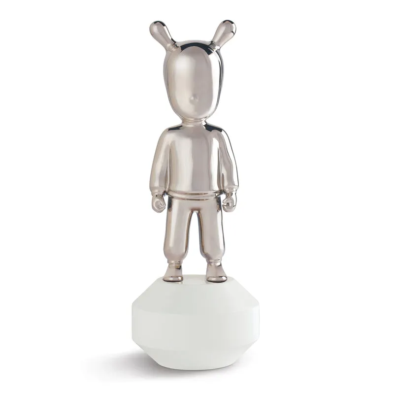 Deko Skulptur THE GUEST - Metallic in versch. Farben small