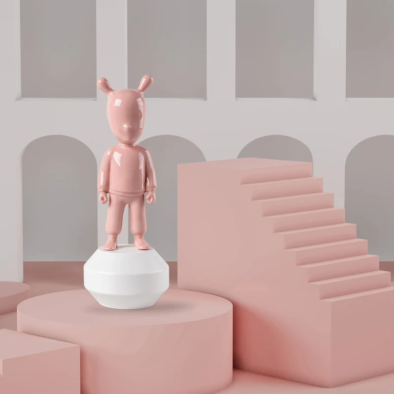 Deko Skulptur THE GUEST - in versch. Farben small