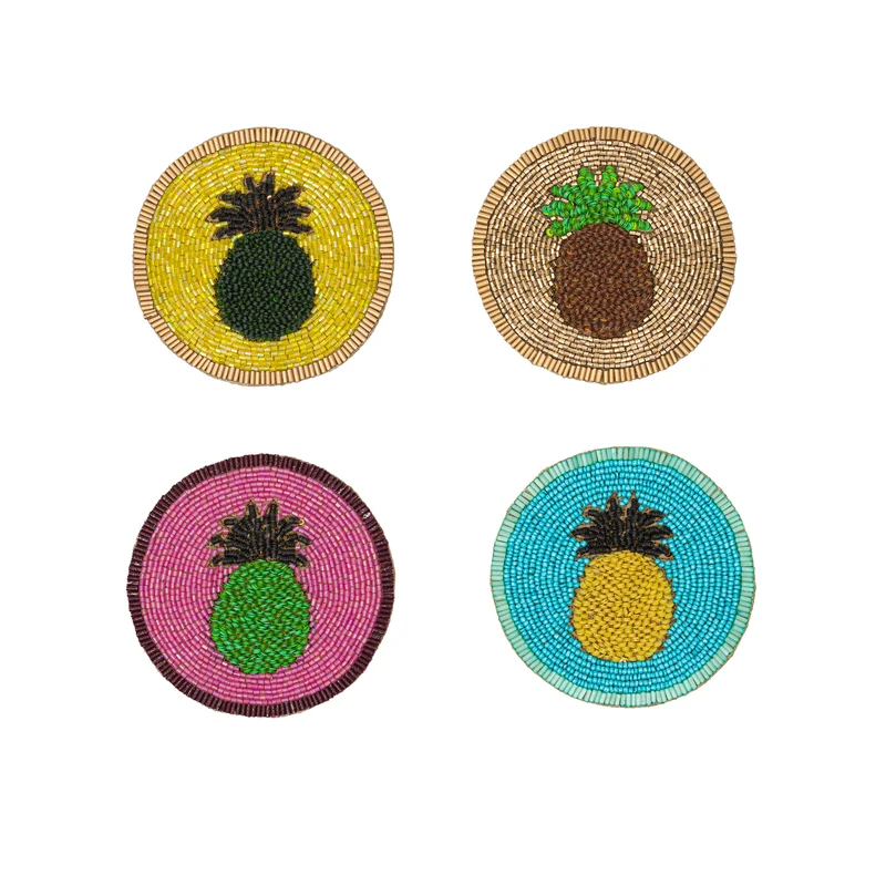 Untersetzer "Pineapple" – 4er-Set