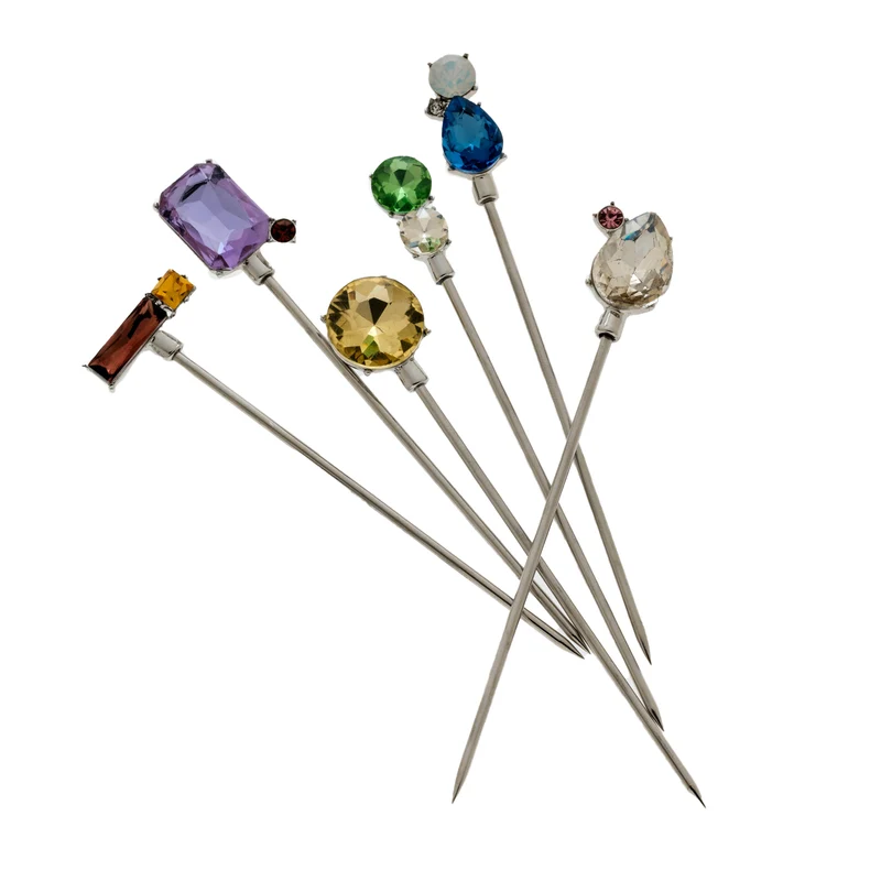 Cocktailspieße "Jeweled" – 6er-Set