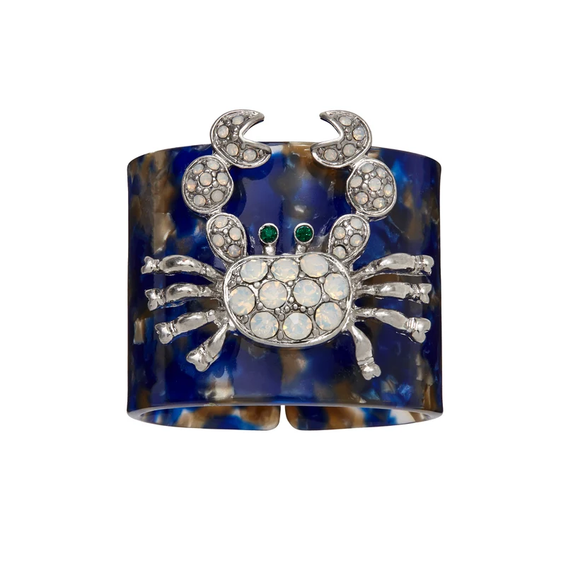 Serviettenringe "Crab" im 4er-Set