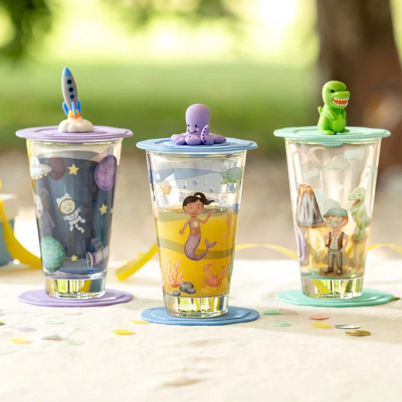 Trinkset BAMBINI AVVENTURA 3-teilig 300 ml Meer