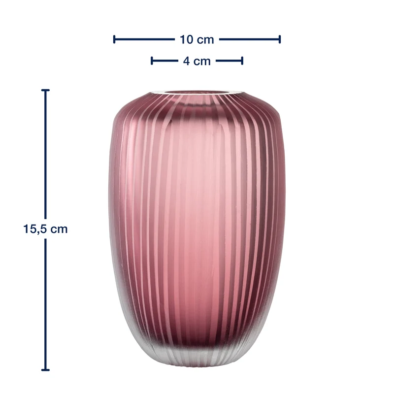 Vase BELLAGIO 16 cm beere