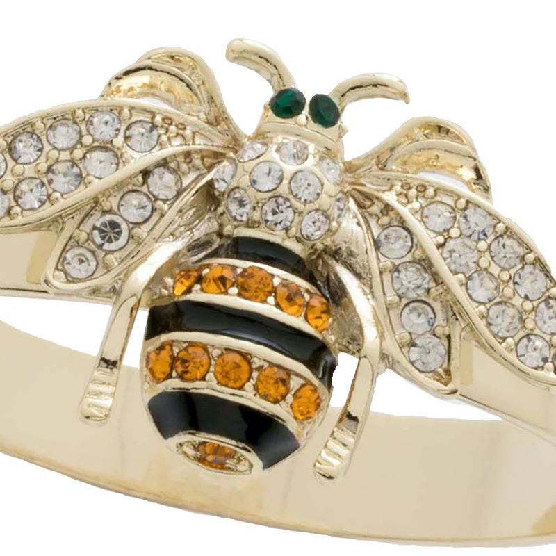 Serviettenringe "Skinny Stripey Bee" – 4er-Set