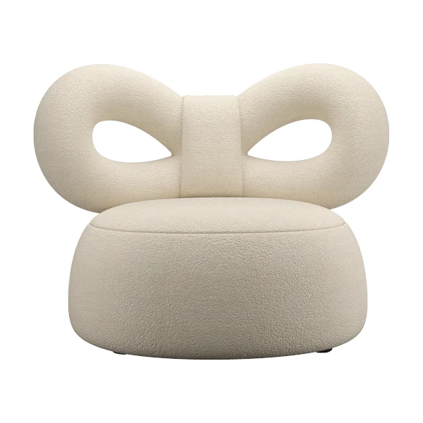 Loungesessel RIBBON Fabric B cream