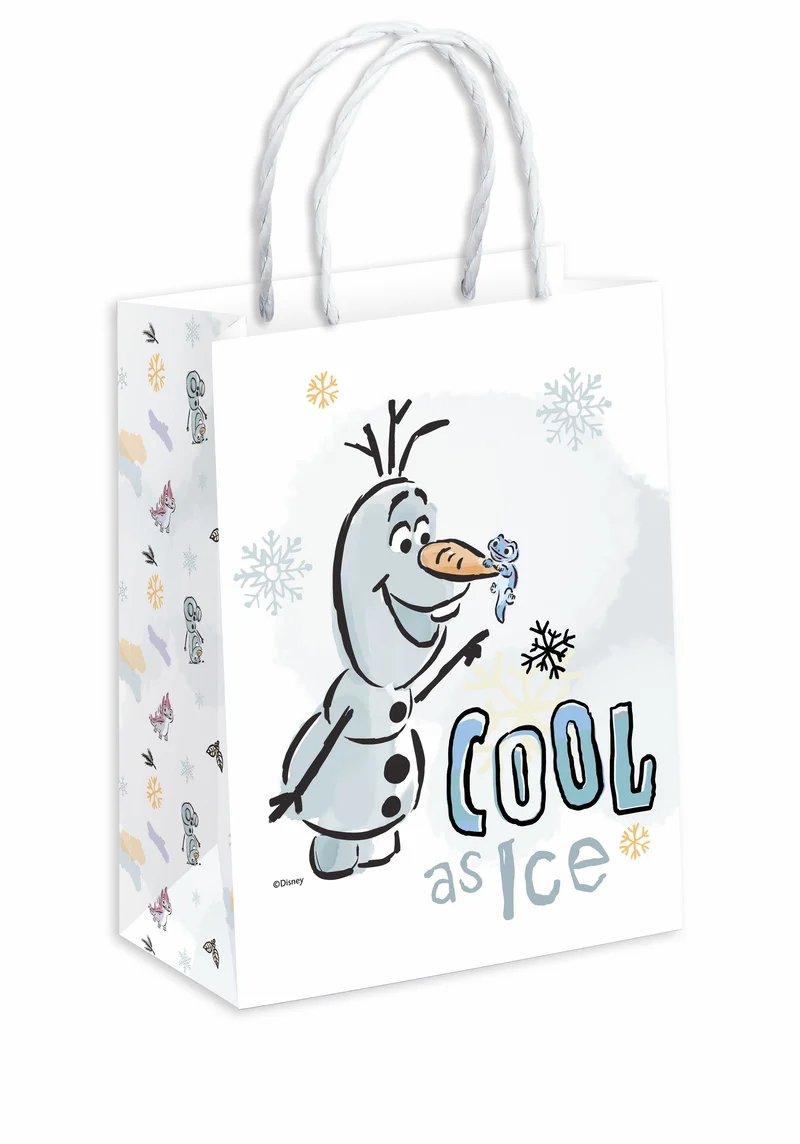Geschenktüte "Frozen Cool as Ice" | B24 x T9 x H32cm