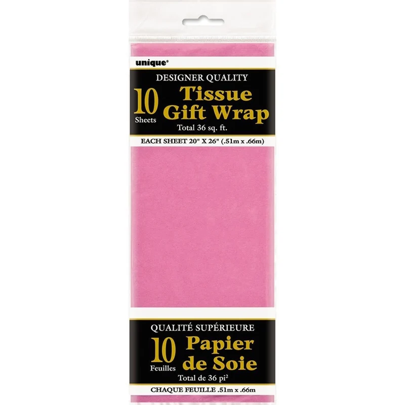 Geschenkpapier-Abschnitte 10St PINK