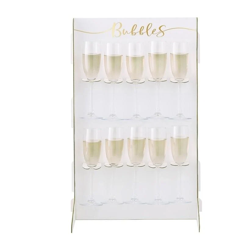 Deko Wandhalter für Prosecco Gläser