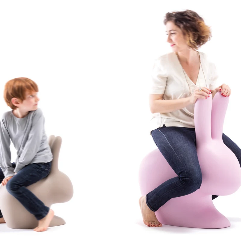 In-und Outdoor Stuhl RABBIT pink