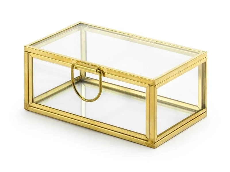Ringbox aus Glas