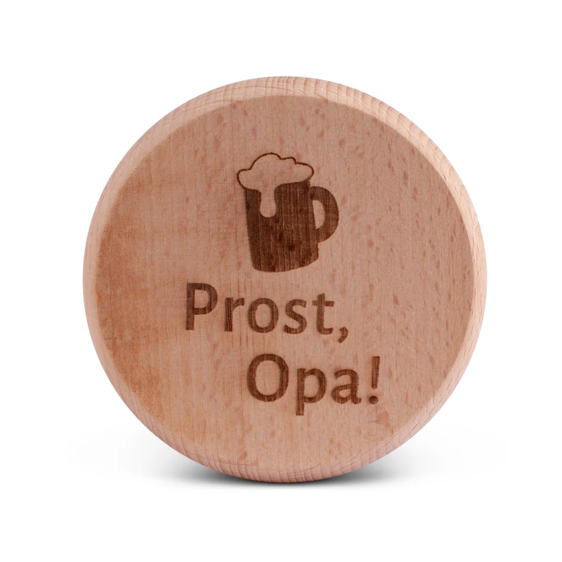 Bierglasdeckel "Prost, Opa!"