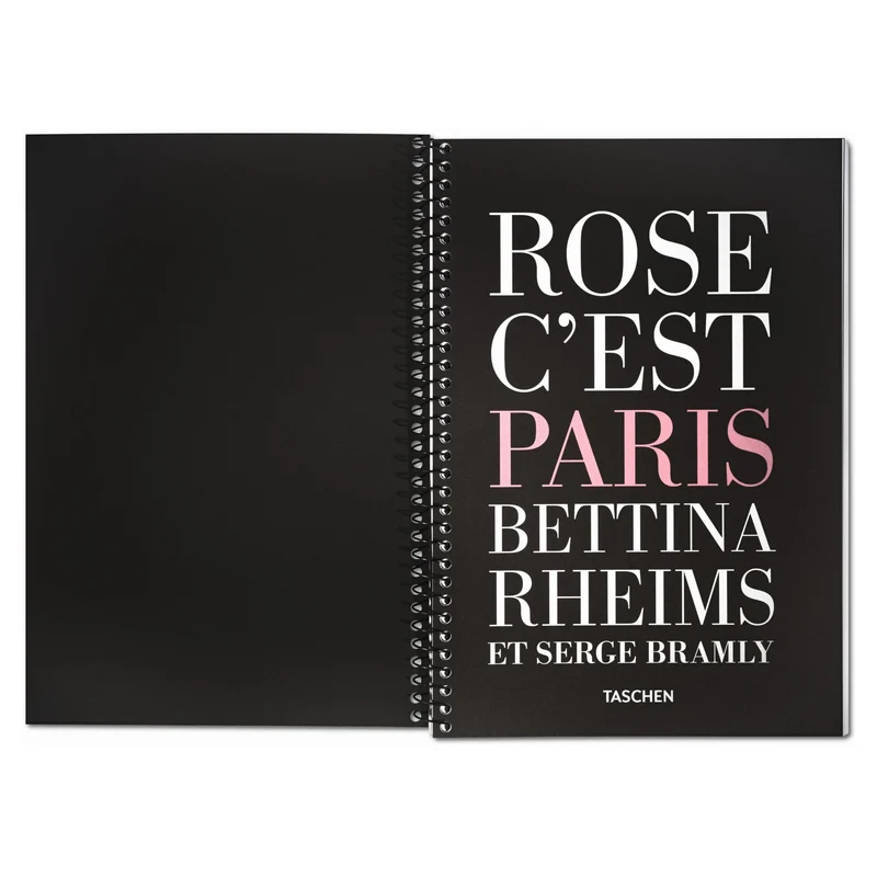 Bettina Rheims/Serge Bramly Rose - 'c'est Paris' Buch mit DVD und Begleitheft
