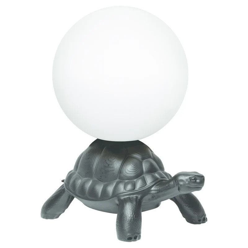 LED-Bodenleuchte TURTLE CARRY in schwarz, Höhe 73 cm