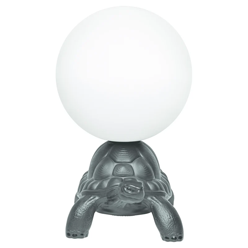 LED-Bodenleuchte TURTLE CARRY in schwarz, Höhe 73 cm